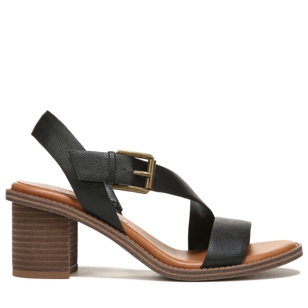 ZODIAC Ivy Block Heel Dress or Casual Sandal Size US 6/EU 36 Color Black‎ NWOB